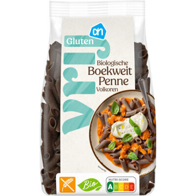 AH Glutenvrij Biologisch boekweit penne volkoren (250g)