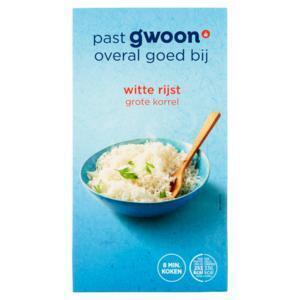 g'woon Witte snelkookrijst (400g)