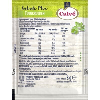 Salademix tuinkruiden (24g)