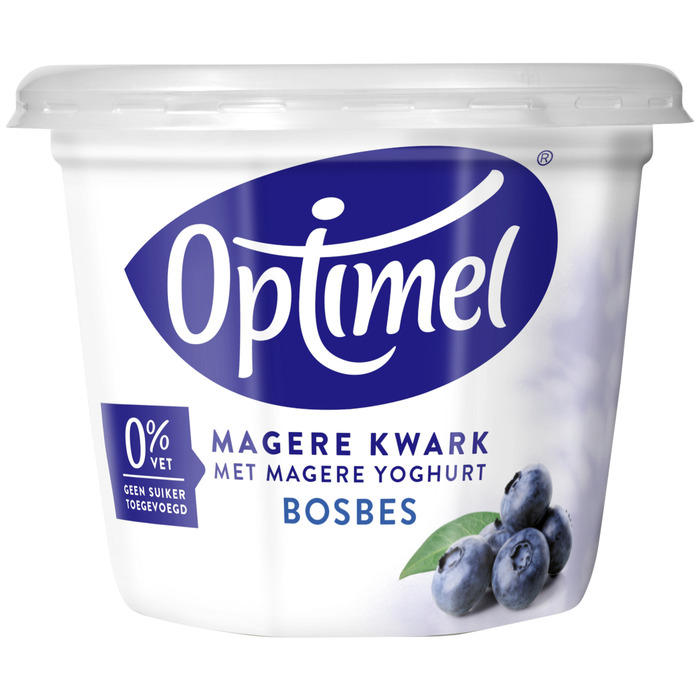 Optimel Magere Kwark Bosbes 1 x 500 g (500g)