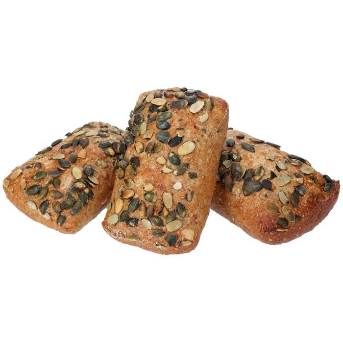 Pompoenbroodjes 4 stuks (90g)