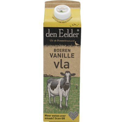Boeren vanillevla (1L)