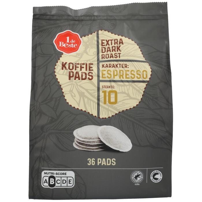 1 de Beste Koffiepads extra dark roast