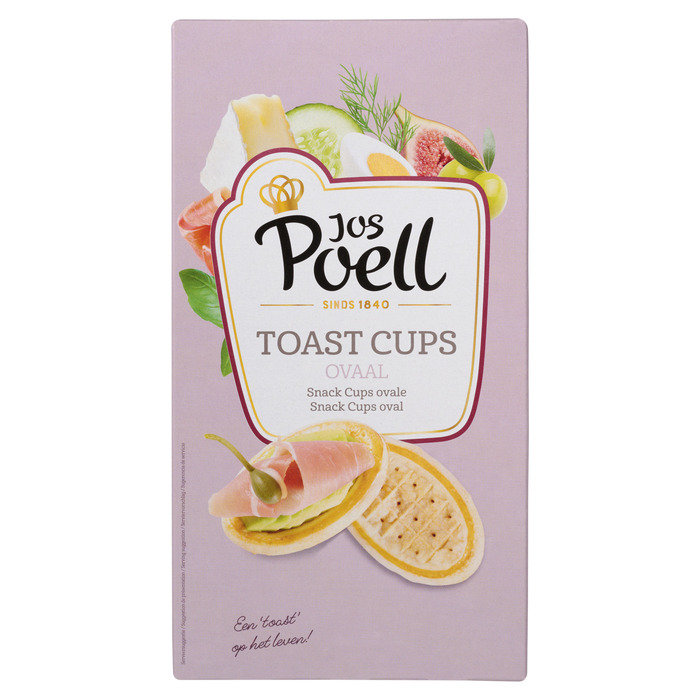 Cups ovaal (130g)
