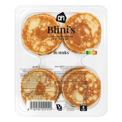 AH Feestfavorieten Kleine blini's (135g)