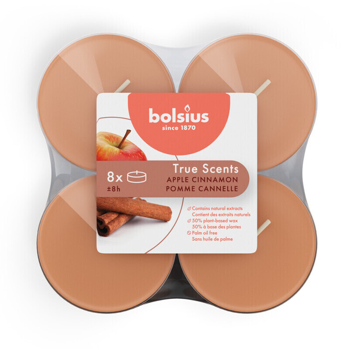 Bolsius Geurtheelicht apple cinnamon