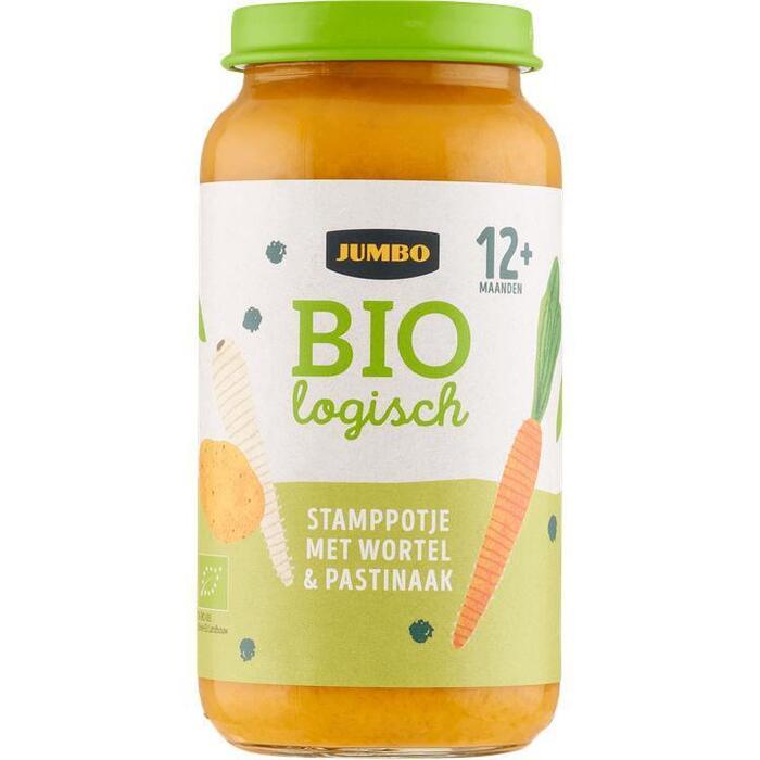 Jumbo Biologisch Babyvoeding Stamppotje met Wortel & Pastinaak 12+ Maanden 250g (250g)