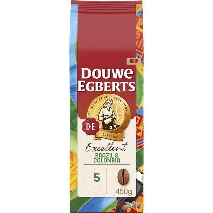 Koffiebonen excellent brazilie & colombia (450g)
