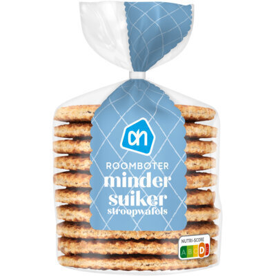 AH Roomboter minder suiker stroomwafels