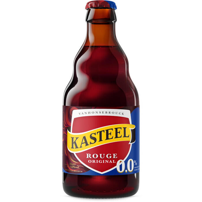 Kasteel - Rouge - 0.0% Alcoholvrij - Fles - 330ML (33cl)