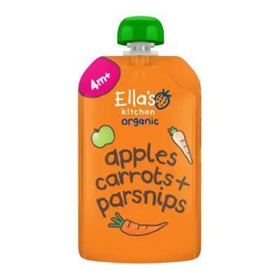 Ella's Kitchen Carrots apples + parsnips 4+ bio (Zak, 120g)