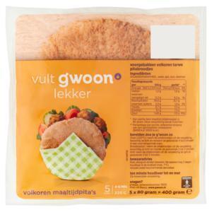G'woon mlt pitabr. volkoren