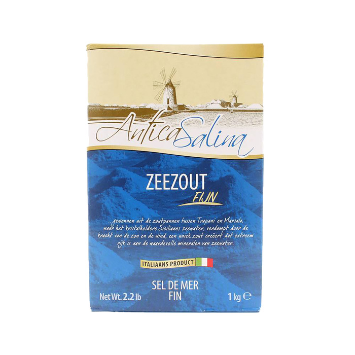 Antica salina zeezout fijn 1kg (1kg)