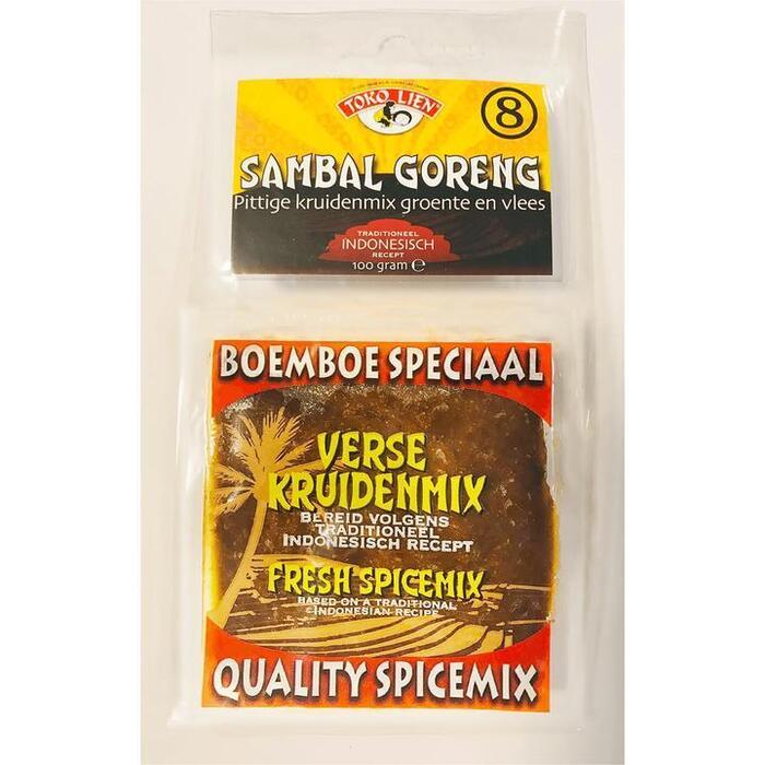 Kruidenmix voor Sambal Goreng (zak, 100g)