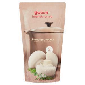 g'woon Champignonsoep in zak (0.57L)