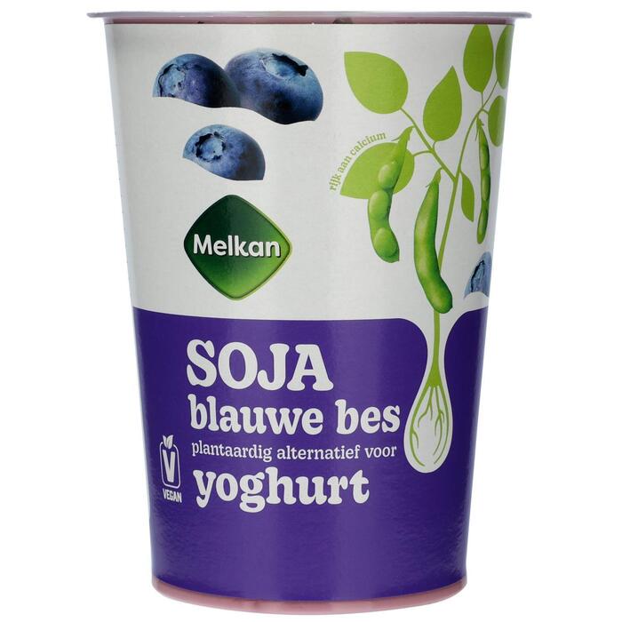 Melkan soja yoghurt bosbes (500g)