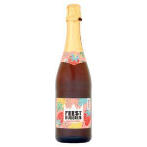 Bubbels Kinderchampagne appel aardbei (0.75L)