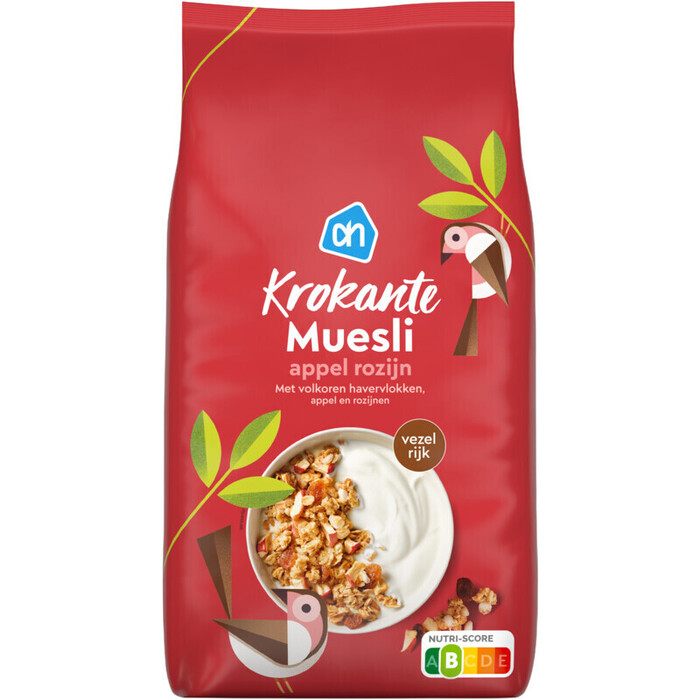 AH Krokante muesli appel rozijn (900g)