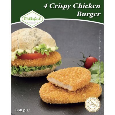 Crispy chicken burger (4 × 90g)