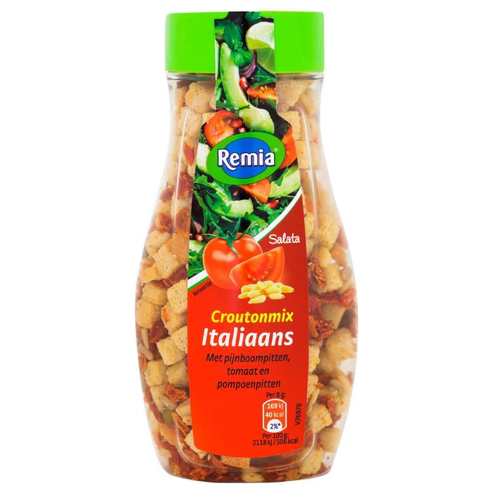 Salata Croutonmix Italiaans (fles, 95g)