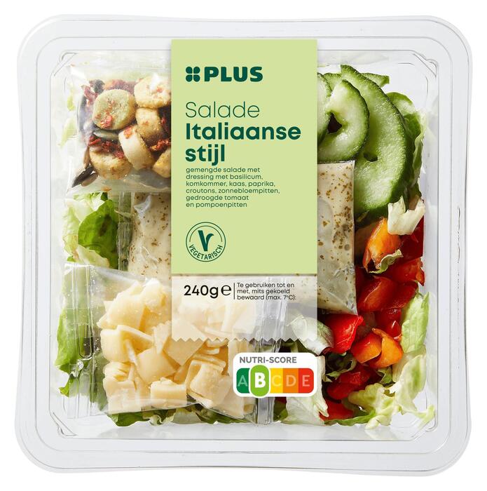 PLUS Salade Italiaanse stijl (Bakje, 240g)