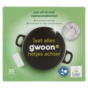 g'woon Vaatwastabletten eco (600g)