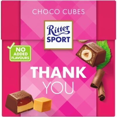 Ritter Sport Choco cubes thank you (176g)