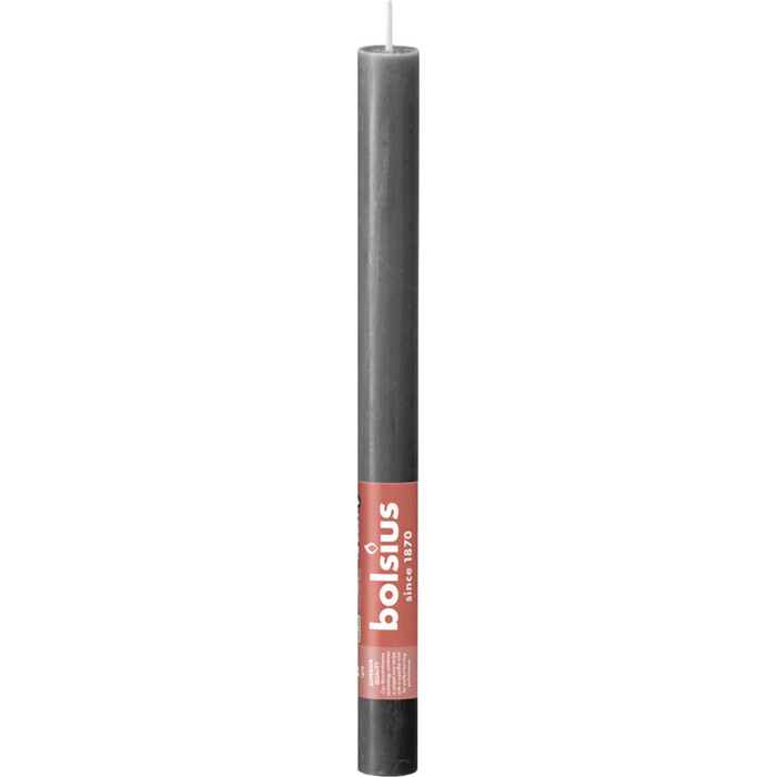 Bolsius Shine rustiek diner grey