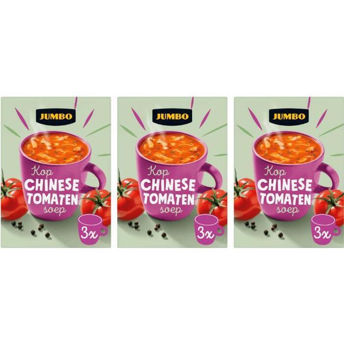 Jumbo Chinese Tomatensoep 3 x 3 Stuks