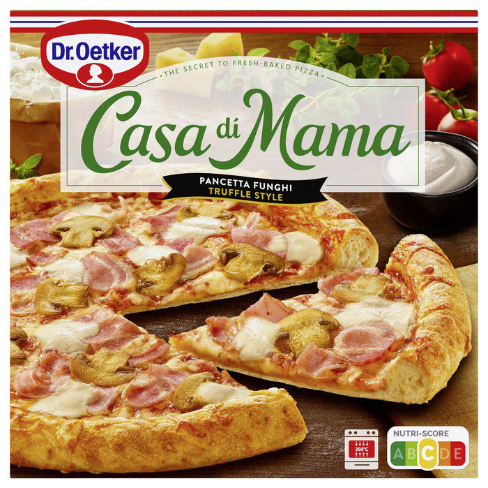 Dr.Oetker Casa di Mama Pancetta Funghi Truffle Style 407g (407g)