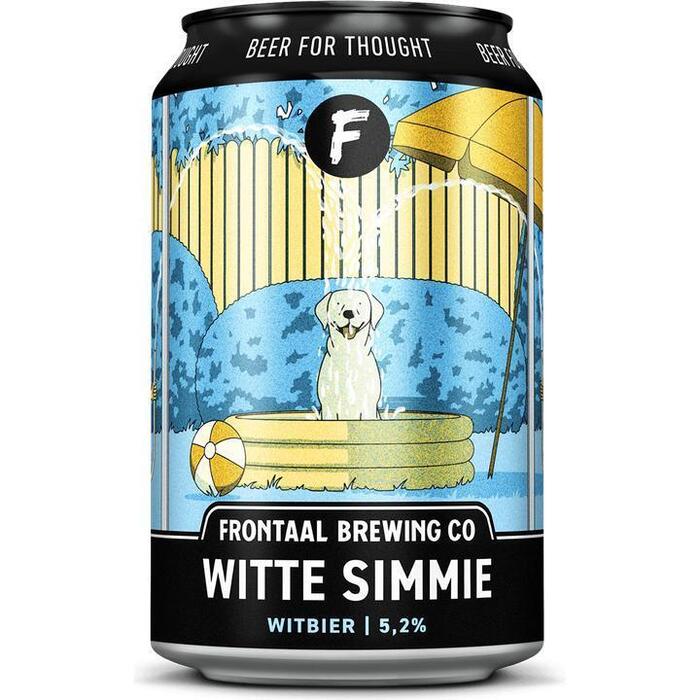 Frontaal - Witte Simmie - Blik - 330ML (33cl)