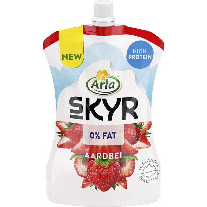 Arla Skyr Aardbei 0% vet 200 g (200g)