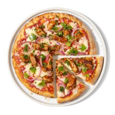 AH Verse pizza Amerikaans bbq chicken (500g)