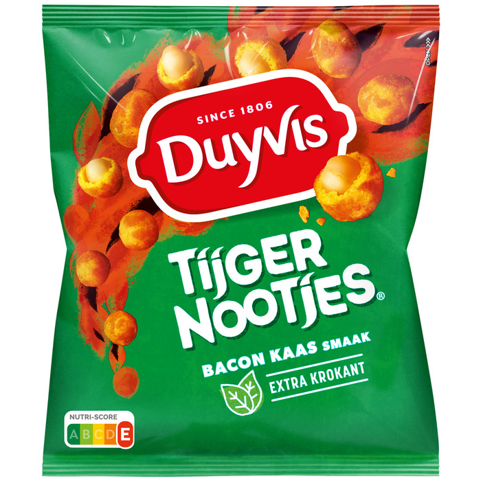 Duyvis Tijgernoten Bacon Kaas 275 gr (275g)