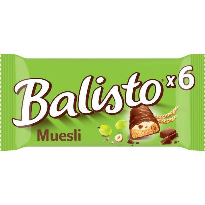 Balisto Muesli-Mix (zak, 6 repen) (6 × 18.5g)