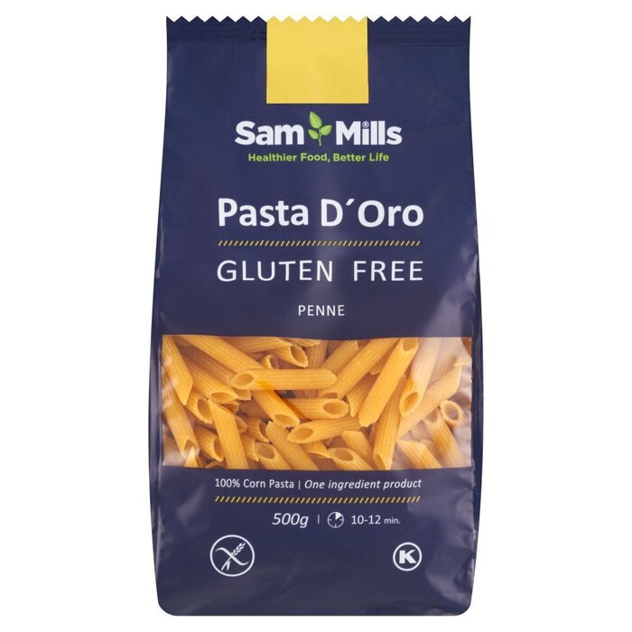 Sam Mills Gluten Free Pasta d'Oro Penne Rigate 500g (500g)