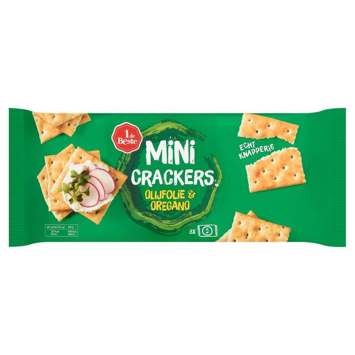 Mini crackers olijf-oregano (250g)
