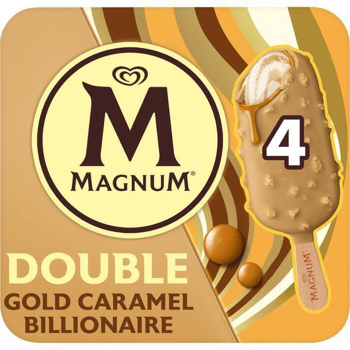 Magnum Double gold caramel billionaire (doos, 284g)