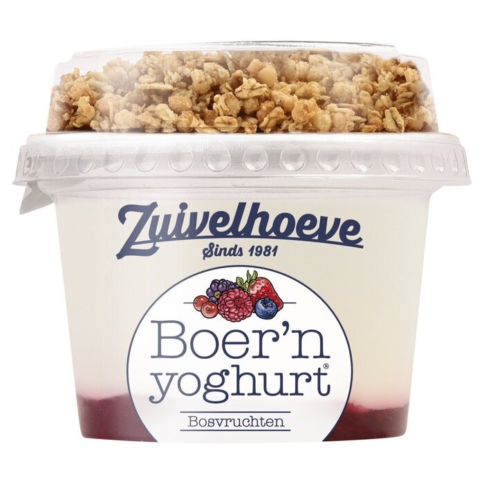 Boer'n yoghurt® Bosvruchten & Muesli 170 g (170g)