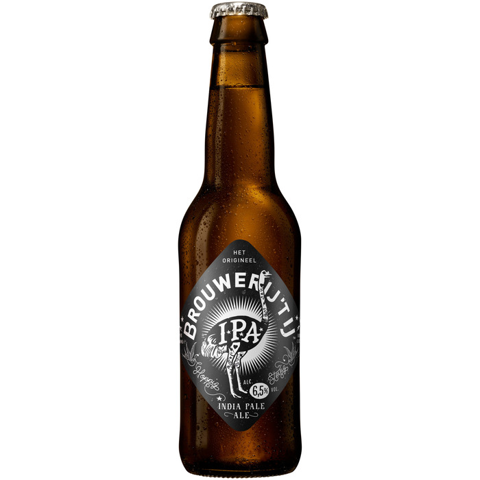 Brouwerij 't IJ IPA bier (Fles, 33cl)