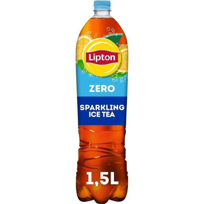 Lipton Ice tea original sparkling zero sugar (1.5L)