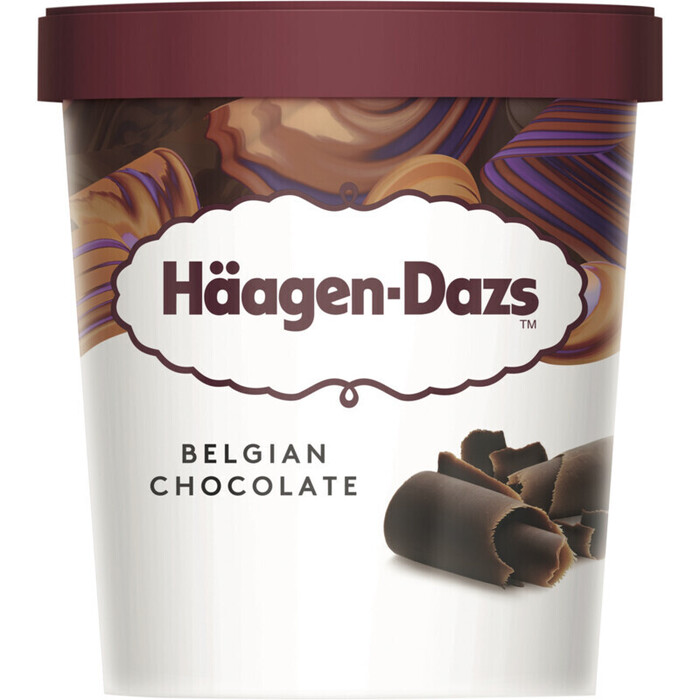Häagen-Dazs Belgian chocolate (Kuipje, 46cl)