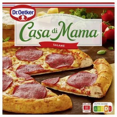 Dr. Oetker Casa di Mama pizza salami 390 g (Doos, 390g)