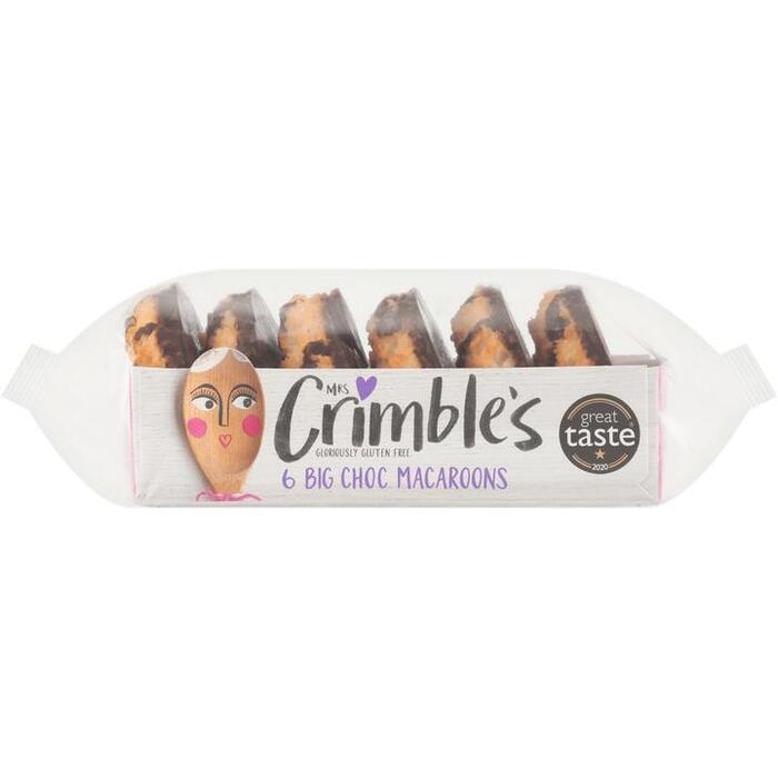 Mrs Crimble's Big Choc Macaroons 6 Stuks 195 g (195g)