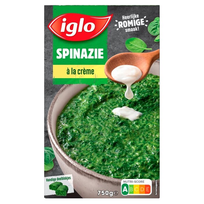 Spinazie à la crème (Doos, 750g)