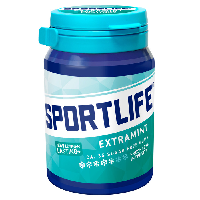 Sportlife Extramint sugar free gums (52g)