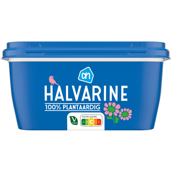 AH Halvarine 100% plantaardig (500g)