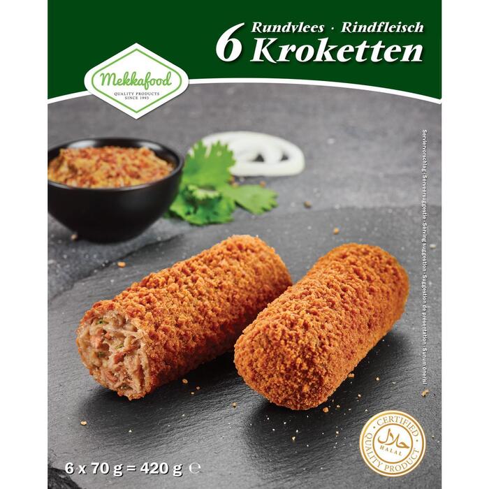 Mekkafood Rundvlees kroketten halal (420g)