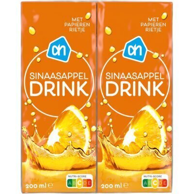 AH Sinaasappeldrink (10 × 200ml)