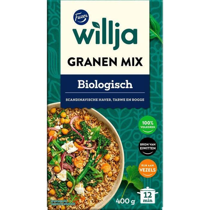 Fazer Willja Granenmix Biologisch 400g (400g)